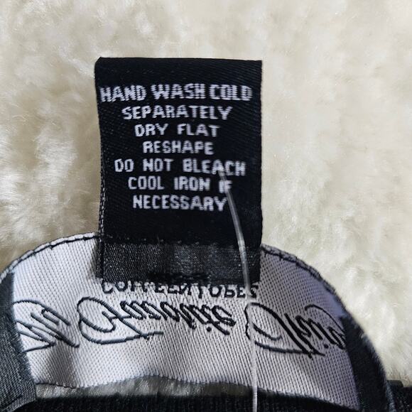 My Favorite Things Colleen Lopez Black Beaded 3/4 Sleeve V-neck Sweater XS - Picture 9 of 10